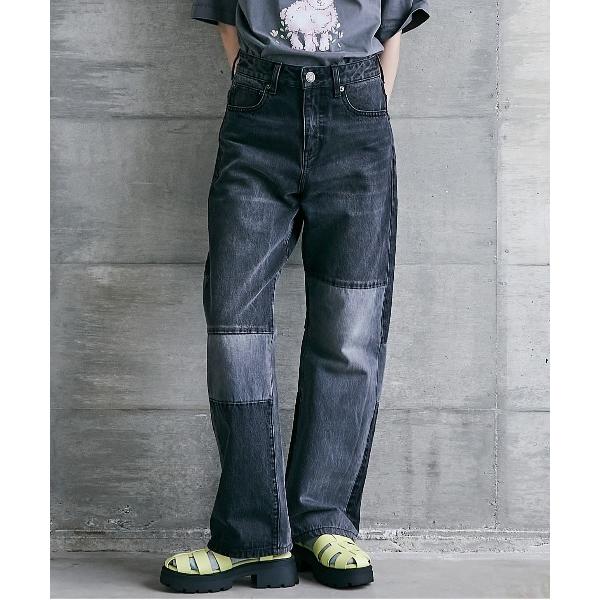 「GEVS.」 デニムパンツ 88 グレー レディース