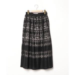 「mintdesigns」 ロングスカート 1 ブラック レディース