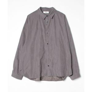 「Loose/ルース」 長袖シャツ L グレー メンズ