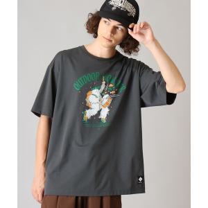 コロンビア tシャツ 半袖 UVカット Columbia/ リトルベアロック グラフィック ショートスリーブTシャツ /コロンビア レディース メンズ