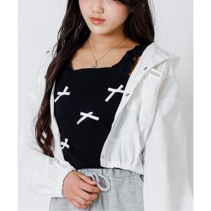 キャミソール 肌着 パッド付きりぼんキャミソール キッズ 子供服 女の子｜ZOZOTOWN Yahoo!店