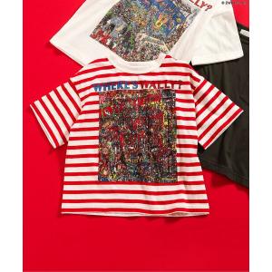 tシャツ ウォーリーをさがせ！　アートTシャツ キッズ 子供服 男の子 女の子