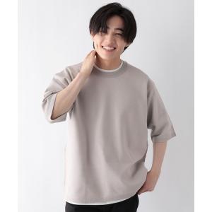 セーター ニット トクトク2SETカノコニット半袖T/684790 メンズ