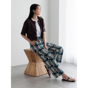 パンツ 「調温」バティックアソートプリントパンツ レディース