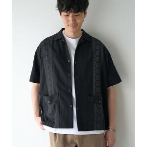 シャツ 綿麻キューバシャツ メンズ