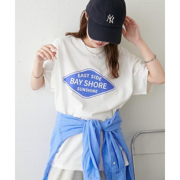 tシャツ 「Enlude」ピグメントスラブサインボードTシャツ「ユニセックス」 レディース メンズ