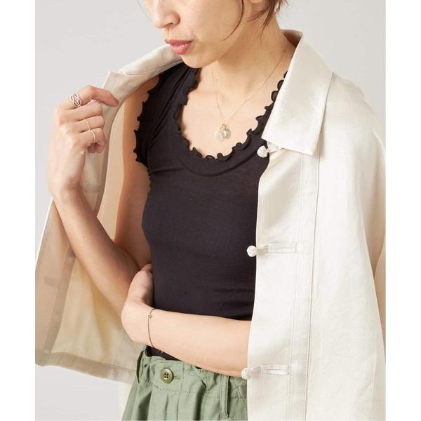タンクトップ ノースリーブ 「追加」seamless basic./シームレスベーシック Floun...