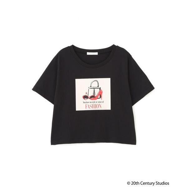 tシャツ 「プラダを着た悪魔コラボ」フロントプリントコンパクトＴシャツ / 1216160506 レ...