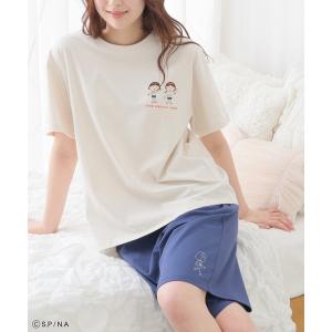 パジャマ ルームウェア ちびまる子ちゃん／ルームウェア（上下セット） レディース