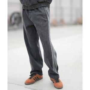 アディダス　adidas パンツ adidas/アディダス デニムパンツ ロンパン M9663 メンズ レディース｜ZOZOTOWN Yahoo!店