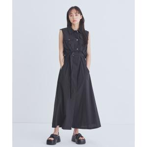 ワンピース バルーンブルゾンセットワンピース｜ウォッシャブル/3WAY/細見え/夏服/オフィスカジュアル