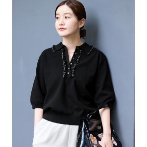 ニット セーター 「WEB限定/追加4」フリルプルオーバー レディース