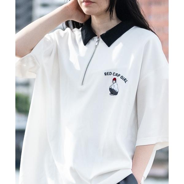 「Red Cap Girl」 半袖シャツ MEDIUM ホワイト メンズ