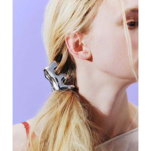 ヘアクリップ ニュアンス シェイプ メタル バンス クリップ