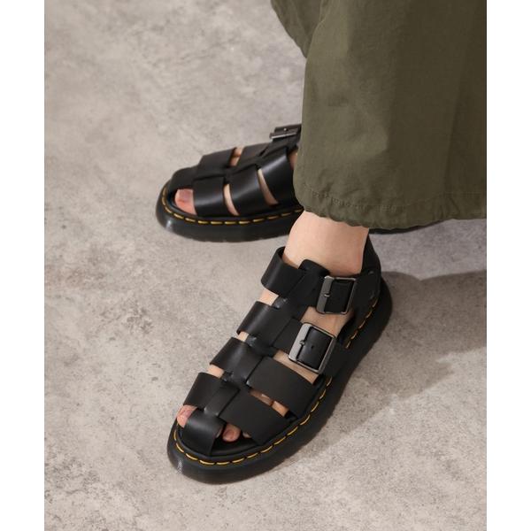 「Dr. Martens」 フラットサンダル 40 ブラック レディース