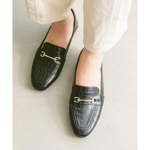 「GLOBAL WORK」 フラットパンプス 22.5cm ブラック系その他 レディース