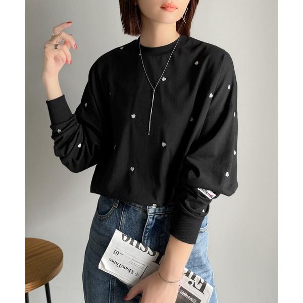 「Java」 長袖カットソー LARGE ブラック レディース