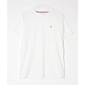 「TOMMY HILFIGER」 半袖Tシャツ S ホワイト レディース