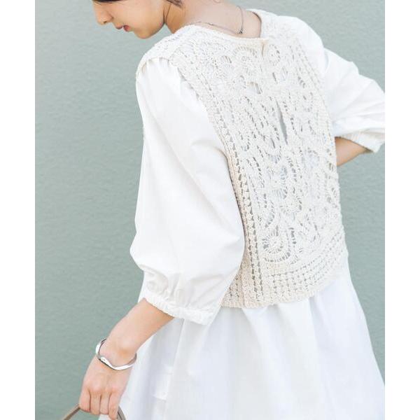 「ITEMS URBANRESEARCH」 半袖チュニック FREE ライトベージュ レディース