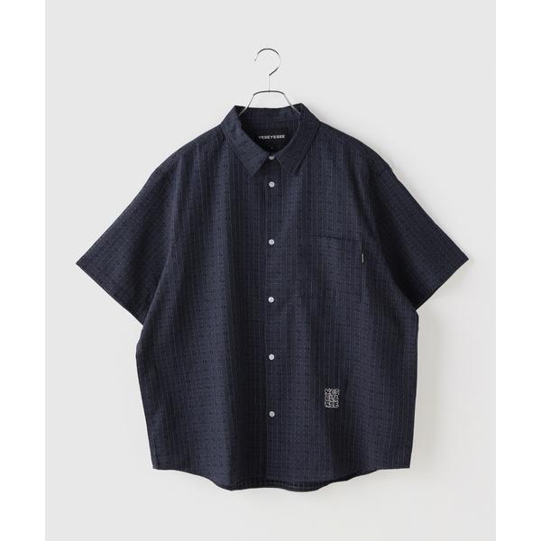 シャツ 半袖 YESEYESEE / イエスアイシー Y.E.S Font Plaid Half S...