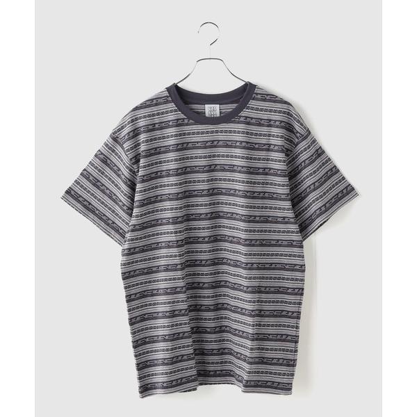 tシャツ YESEYESEE / イエスアイシー Y.E.S Jacquard Stripe Tee...