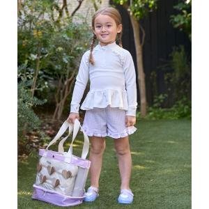 ラッシュガード 「SWIM」ラッシュガードセット水着 キッズ 子供 女の子