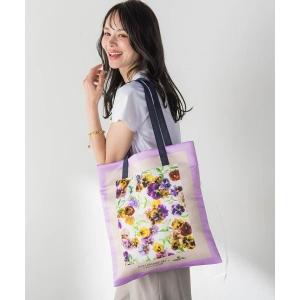 トートバッグ 「KEITA KAWASAKI × Viaggio Bluコラボ」プリントトートバッグ レディース