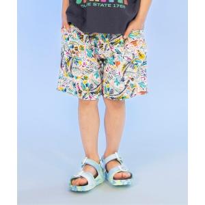 ハーフパンツ パンツ 短パン 「さらっと快適/サマーエール」4柄ハーフパンツ キッズ 子供服 男の子 女の子