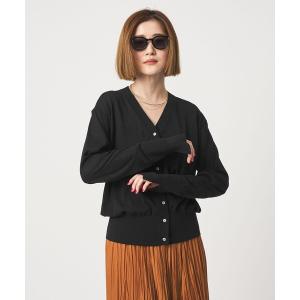 カーディガン 「conte」コットン シアー Vネックカーディガン レディース｜ZOZOTOWN Yahoo!店