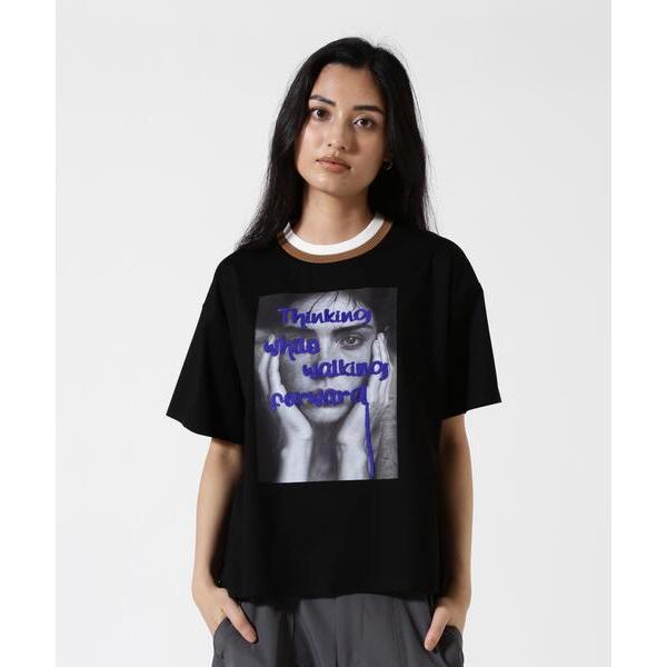 tシャツ 半袖 EN'DAY（エンデイ）FACE Ｔシャツ レディース