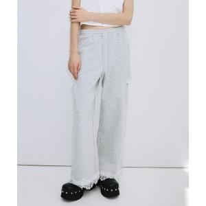 ワイドパンツ スウェットパンツ ジャージ SLIT SWEAT PANTS 2/スリットスウェットパンツ2 レディース