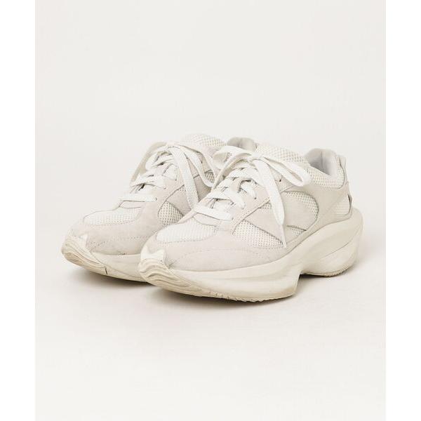 「New Balance」 ローカットスニーカー 24.5cm ホワイト レディース