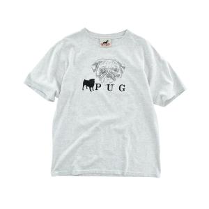 tシャツ 「USED」90’s GR8 DOGS “PUG” アニマルTシャツ メンズ レディース