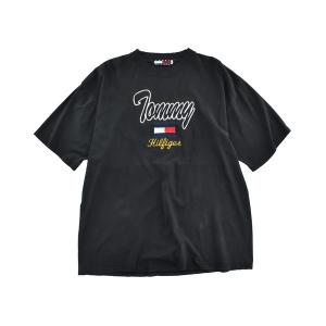 tシャツ 「USED」90’s TOMMY HILFIGER 刺繍 ロゴTシャツ メンズ レディース