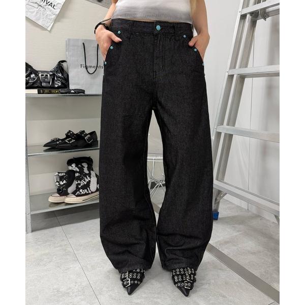 ジーンズ デニム デニムパンツ ウエスタントラウザー レディース メンズ