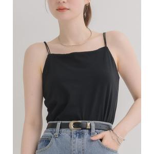 tシャツ 「接触冷感」カップ付キャミソール レディース