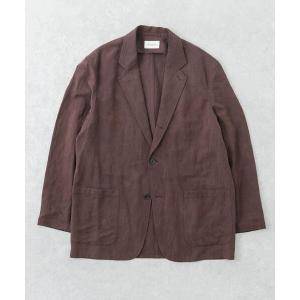 コート ジャケット new basic　SILK LINEN SINGLE SHIRTS JACKET メンズ｜ZOZOTOWN Yahoo!店