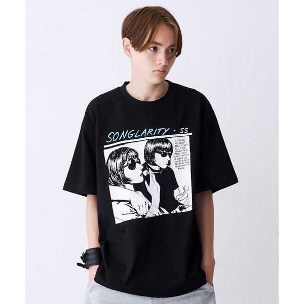 tシャツ 「UNISEX」HAND DREW PRINT TEE/ハンドドローイングプリントTシャツ...