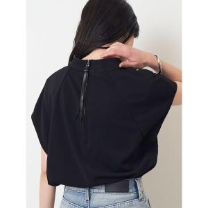 tシャツ 半袖 カーブスリーブカットソー レディース