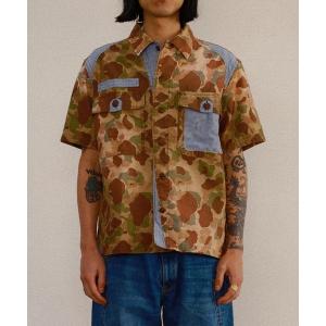 MASU / エムエーエスユー　スパンコール　ハーフスリーブシャツ　新品未使用 MASU（エムエーエスユー） シャツ 「M A S U」SPARKLING PLAID HALF