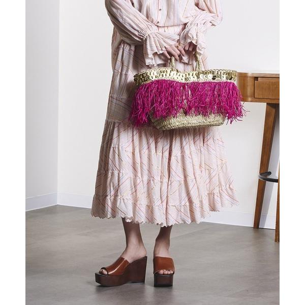 スカート (mag.by c)STRIPE CIRCLE SKIRT