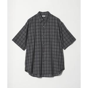 STEVEN ALAN（スティーブンアラン） シャツ 半袖 スラブ レギュラー