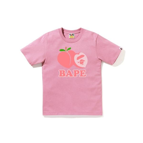 tシャツ 半袖 BAPE PEACH TEE レディース