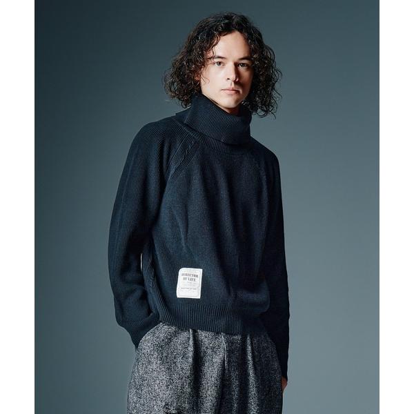 セーター ニット Raglan Turtle Neck Knit / ラグランタートルネックニット ...