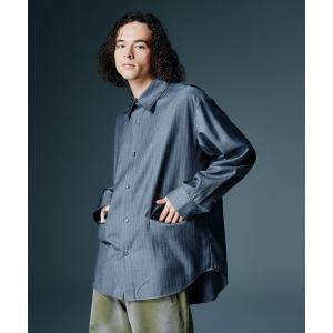 KMRii（ケムリ） シャツ KMRii/ケムリ/Shadow Vine Long Flannel Shirt