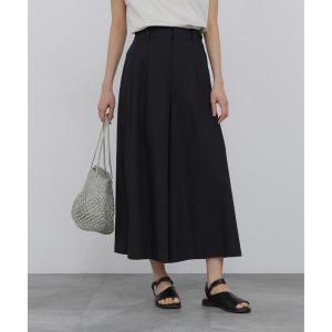 ワイドパンツ パンツ 「名品 / 接触冷感 / UVカット / ウォッシャブル」クールマックスタックスカーチョ レディース