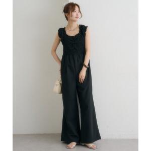 シャーリングバックシャンオールインワン