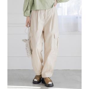 「niko and...」 カーゴパンツ LARGE ホワイト レディース