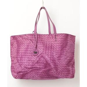 「BOTTEGA VENETA」 トートバッグ - パープル レディース
