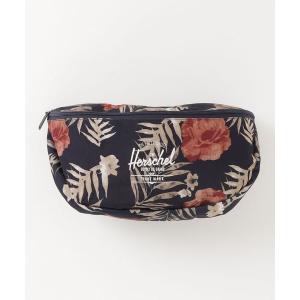 「Herschel Supply」 花柄ウエストバッグ - ネイビー レディース